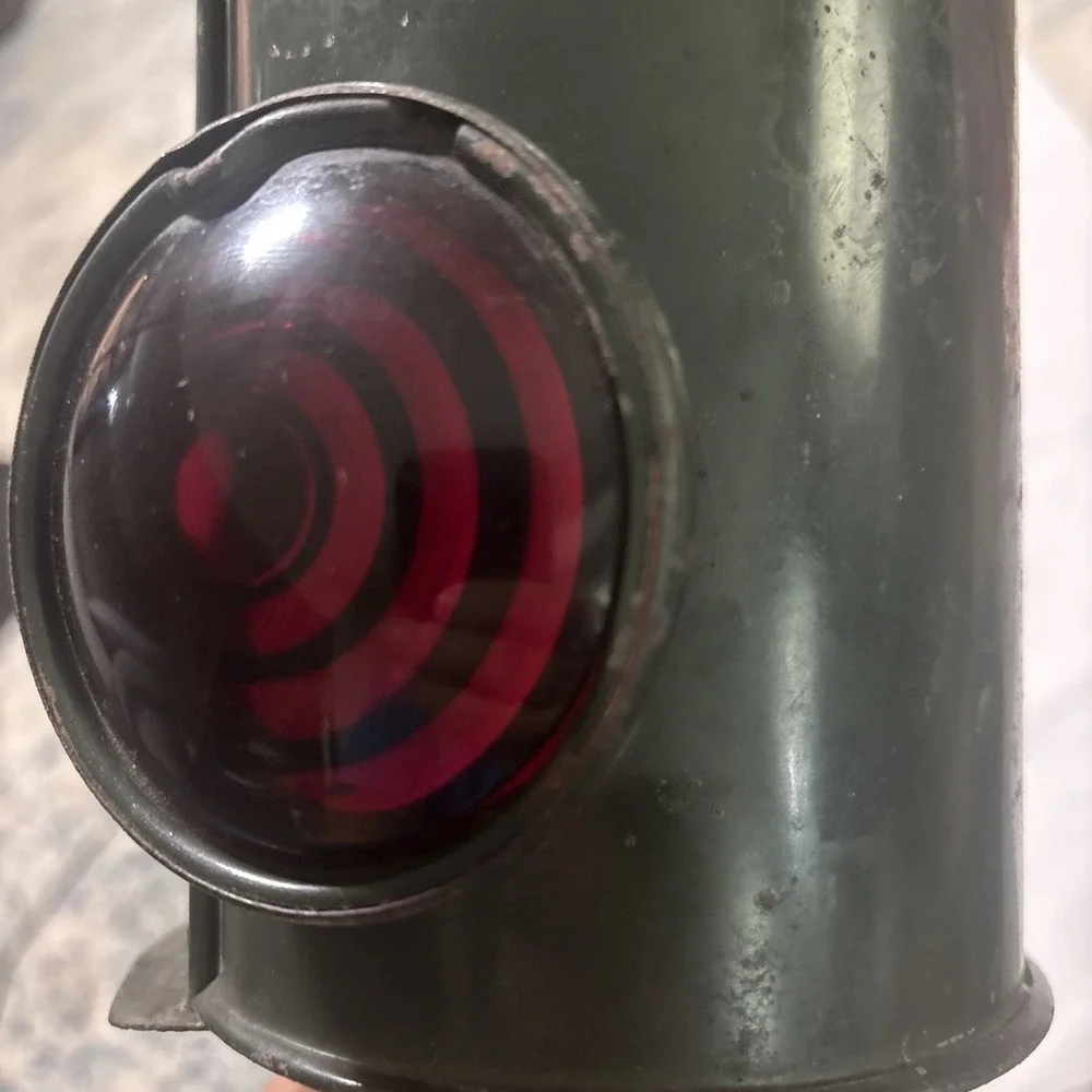 Dietz NY USA Monitor Tail Clear & Red Light Military Green Truck Tail Light